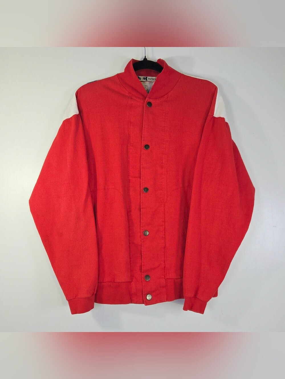 VINTAGE KANSAI INTERNATIONAL YAMAMOTO SNAP FRONT SWEATER JACKET. - Picture 2 of 6